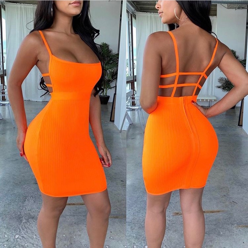 Neon dress